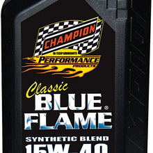 Champion Brands 4359H-EACH 'Classic Blue Flame' 15W-40 Diesel Motor Oil - 1 Quart Bottle