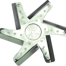 Derale 19213 13" High Performance Polished Chrome/Stainless Flex Fan Standard Rotation