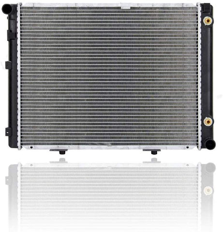 Radiator - Cooling Direct For/Fit 442 84-93 Mercedes-Benz 190 190E-Only 4Cy 2.3L Plastic Tank, Aluminum Core 1-Row