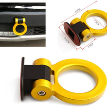 Aishun Dtouch IS-07220 Universal ABS Red Bumper Car Sticker Dummy Tralier Tow Hooks Kit Car Series of Exterior Auto Accessories