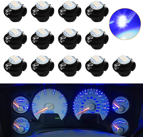 Urite2GO Instrument Cluster Panel Dash Gauge Speedometer LED Interior Lights Bulbs Kit Replacement Compatible with 2002-2006 Dodge Ram 1500 2500 3500, Blue