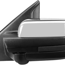DNA Motoring TWM-019-T666-CH-AM-L Towing Side Mirror (Left/Driver Side) [For 04-14 Ford F150]