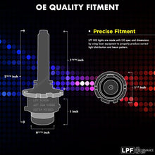 LPF OE Replacement HID XENON Headlight bulbs 35W - D1S, D2S, D2R, D3S, D4S, D4R 4300K/5000K/6000K - Pack of 2 (D1S, 6000K)