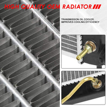 13253 OE Style Aluminum Core Cooling Radiator Replacement for Accent Rio 1.6L 12-17