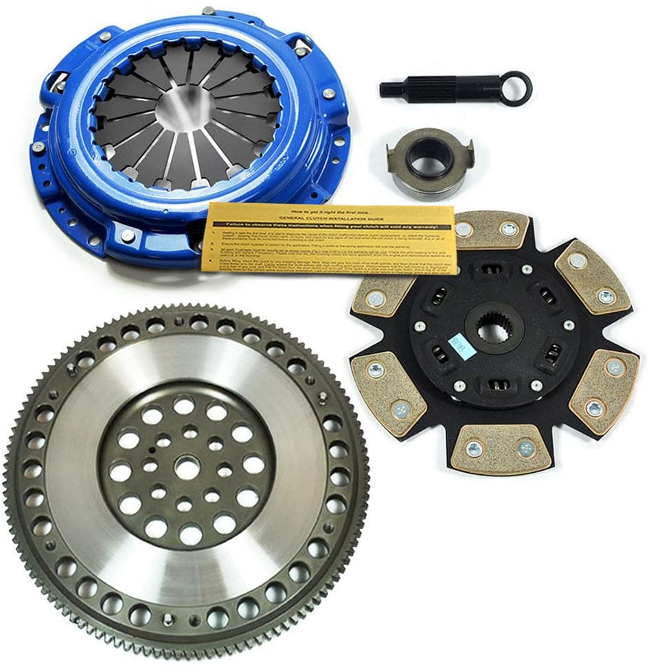 EFT STAGE 3 CLUTCH KIT & 4140 CHROMOLY FLYWHEEL FOR HONDA F22A F22B1 F23A H22A H23A