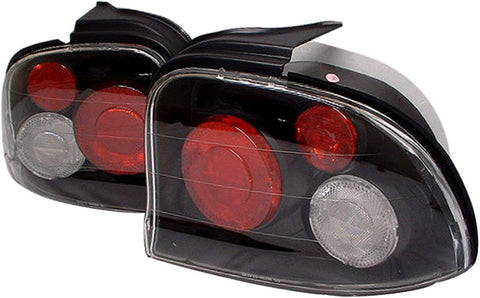 Spyder 5002488 Dodge Neon 95-99 Euro Style Tail Lights - Signal-3157(Not Included) ; Reverse-3157(Not Included) ; Brake-3157(Not Included) - Black
