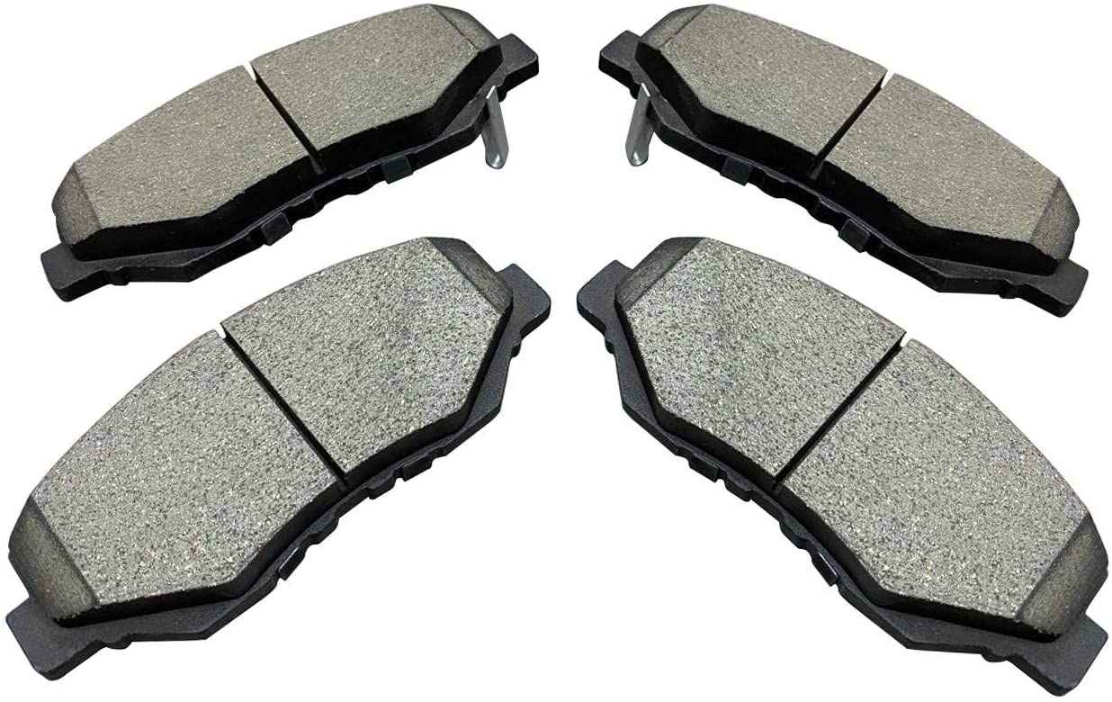 Bapmic D914-7795 Front Ceramic Brake Pads Kits for Honda Fit Element CR-V Civic Accord (Pack of 4)