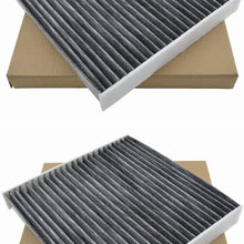 2pcs Bi-Trust BTC00004 Cabin Air Filter for Honda CR-Z 2011-2014 Honda Fit 2009-2014 Honda Insight 2010-2014