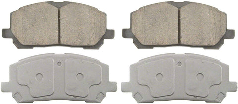 Wagner ThermoQuiet QC884 Ceramic Disc Pad Set, Front