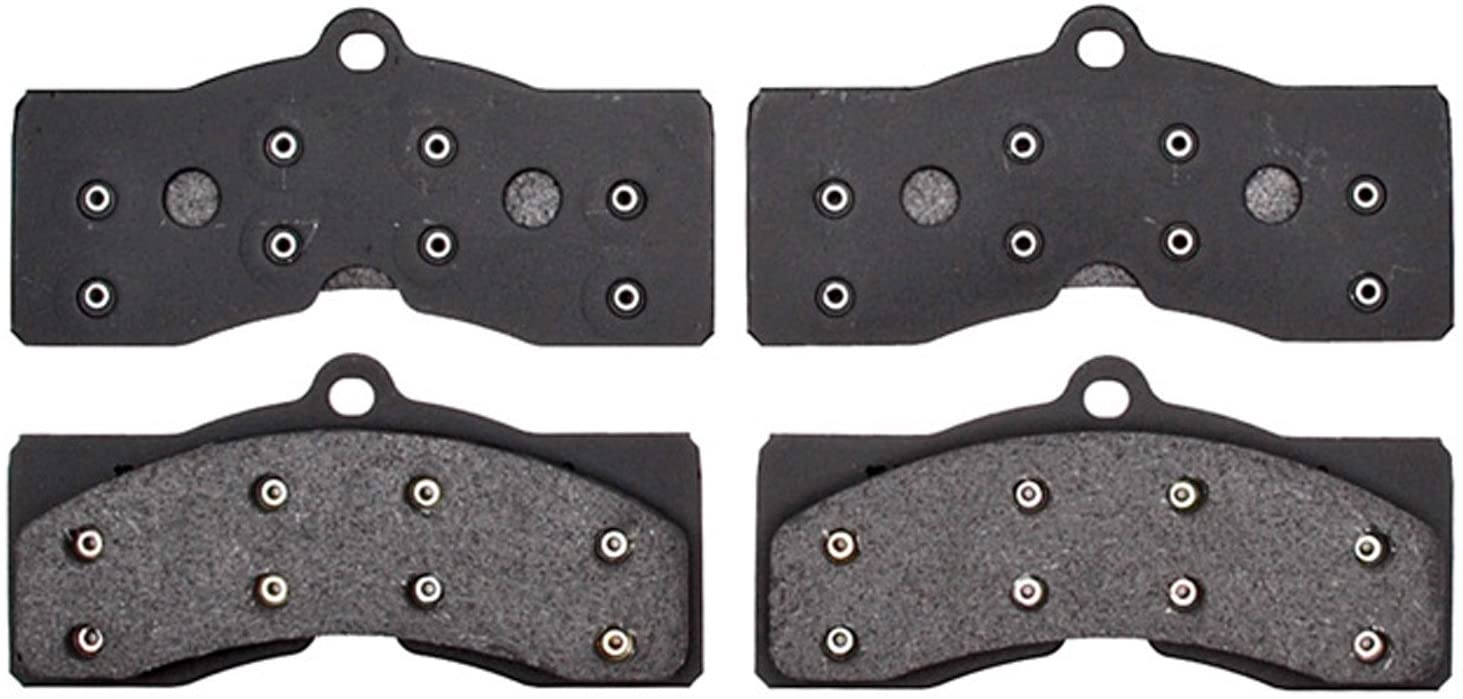 ACDelco 17D8 Professional Organic Front Disc Brake Pad Set