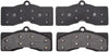 ACDelco 17D8 Professional Organic Front Disc Brake Pad Set