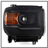 Spyder Auto 9042423 OEM Style Headlights Halogen Models Does Not Fit Factory HID Models Black OEM Style Headlights
