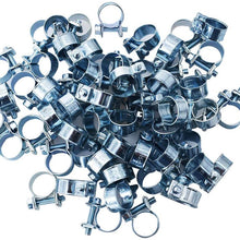 WFLNHB 20 Pcs 5/16" Fuel Injection Gas Line Style Hose Clamps 1/2" - 9/16" Dia Clip Pipe Kit for Automotive Agriculture Plant and Construction