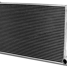 DNA Motoring RA-XB08-2 2-Row Full Aluminum Radiator
