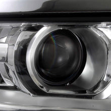 Fits 2015-2019 Chevy Suburban 15-19 Tahoe LED Projector Chrome Headlights [Halogen Type] w/Amber Signal Left+Right Pair