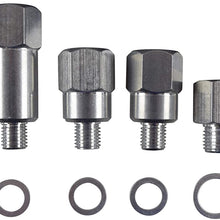 ICT Billet LS Master Adapter Set Engine Oil & Coolant Sensor Gauge 1/8 3/8 1/2 NPT LS1 LS3 Compatible with Small Block Big Block Chevy Chevrolet LS2 LQ4 LQ9 LS6 L92 L99 L33 LR4 551156