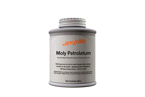 Jet-Lube Moly Petrolatum - Anti-Seize | Aircraft Spark Plug | Thread Lubricant | Lead-Free | Military Grade | Water-resistant | 1 Lb.