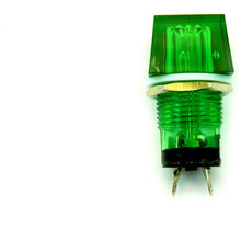 Illuminated Panel Lamps "Green Lens" 12 volts DC
