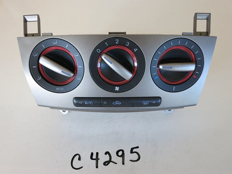 MAZDA 07 08 09 3 Climate Control Panel Temperature Unit A/C Heater OEM C4295