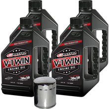 MaximaHiflofiltro VTEOCK13 Full Synthetic Engine Oil Change Kit for Harley Davidson Twin Cam V-Twin - 4 Quart