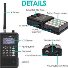 Whistler TRX-1 Handheld Digital Scanner Radio