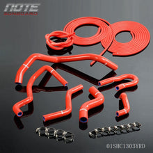 Silicone Radiator + Vacuum Hose Kit For Honda Civic Ek Eg Ex Sohc D15 D16 92-00