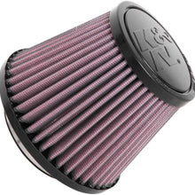K&N Universal Clamp-On Air Filter: High Performance, Premium, Washable, Replacement Filter: Flange Diameter: 2.75 In, Filter Height: 4 In, Flange Length: 0.75 In, Shape: Round Tapered, RU-5128