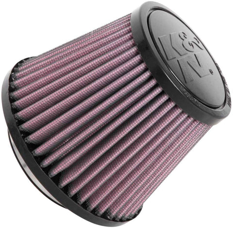 K&N Universal Clamp-On Air Filter: High Performance, Premium, Washable, Replacement Filter: Flange Diameter: 2.75 In, Filter Height: 4 In, Flange Length: 0.75 In, Shape: Round Tapered, RU-5128