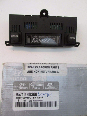 HYUNDAI Genuine 95710-4D300 Trip Computer Assembly