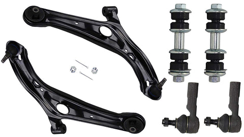 Detroit Axle - Pair (2) Front Lower Control Arm and Sway Bar End Link Kit for 2004 2005 2006 Scion xA xB