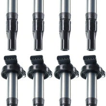 A-Premium Ignition Coils Pack Replacement for Land Rover LR3 Range Rover 2006-2009 Jaguar XJ8 XJR XKR 2004-2009 V8 4.2L 4.4L 8-PC Set