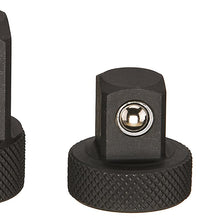 ARES 70198 - Low Profile Impact Socket Adapter Set - Impact-Rated Heat-Treated Chrome Vanadium Steel Features Knurling For Enhanced Grip