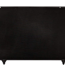 ASL CU3053 16mm Core A/C Air Condition Condenser All Aluminum without Oil Cooler for 2001-2007 Highlander 2.4L 3.0L 3.3L L4 V6