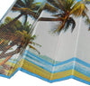 BDK AS- 601_AM Palm Tree Tropical Island Sunset Auto Windshield Sun Shade (for Car SUV Truck-Bubble Foil Folding Accordion) - AS-601__AM