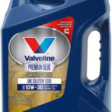 Valvoline Premium Blue One Solution 9200 SAE 10W-30 Engine Oil 1 GA, Case of 3