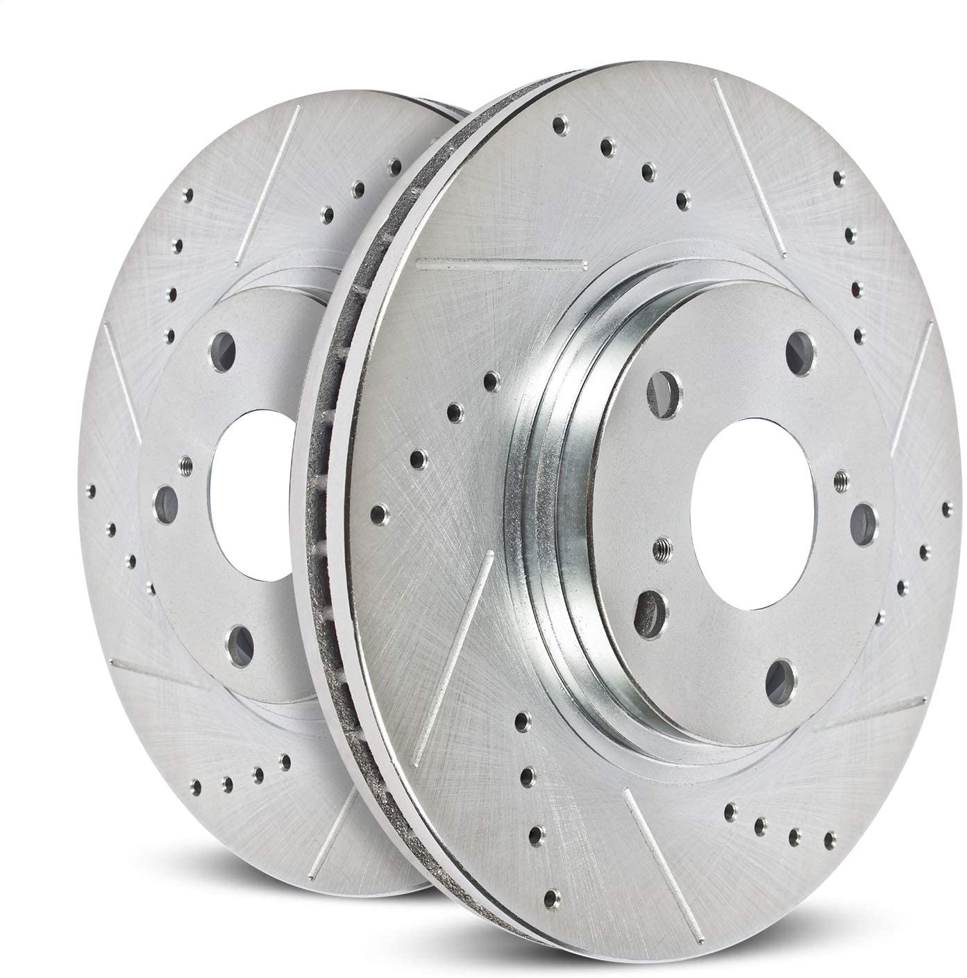 Power Stop AR8341XPR Front Evolution Drilled & Slotted Rotor Pair