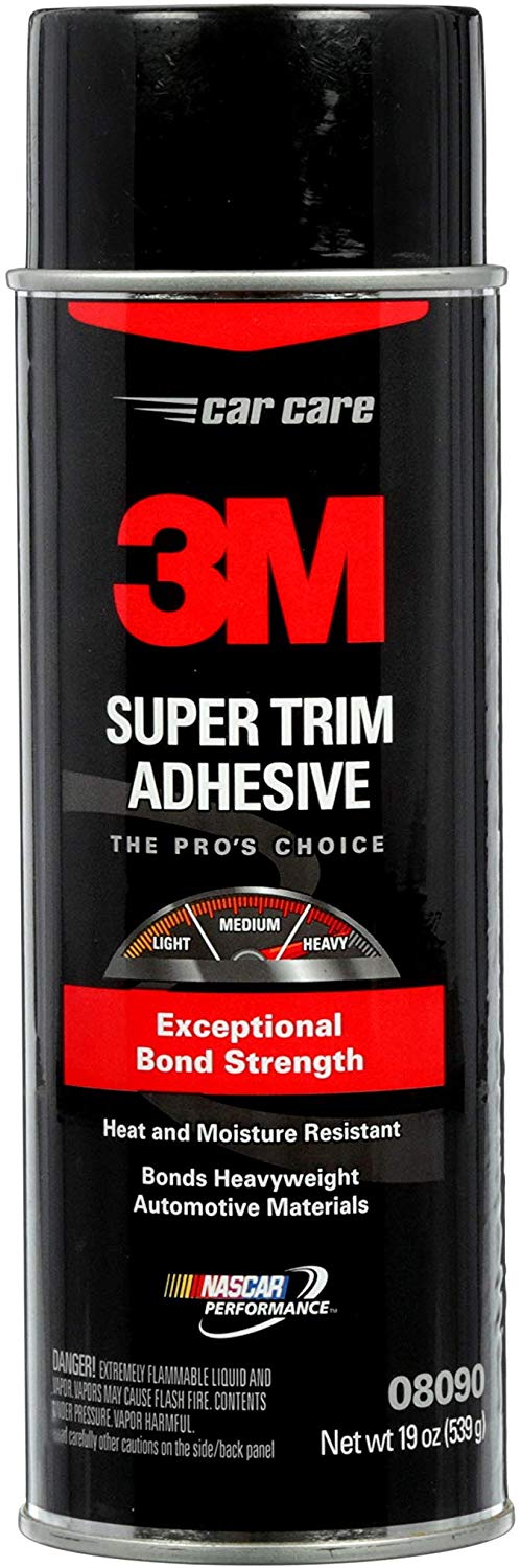 3M Super Trim Adhesive, 08090, 19 oz Nt Wt