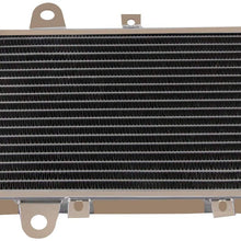 ALLOYWORKS Full Aluminum Radiator For Yamaha Raptor 700 YFM700R 2013-2018 2017 2016 2015