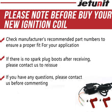 Jetunit ignition coil For yamaha jetski 1994-2001 62E-85570-10-00 62E-85570-11-00 6R8-85570-10-00 6R8-85570-11-00