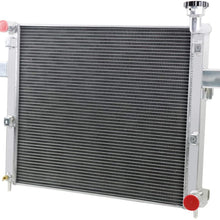 CoolingCare 2 Row Aluminum Radiator for J E E P Commander 2006-2010/ Grand Cherokee 2005-2010