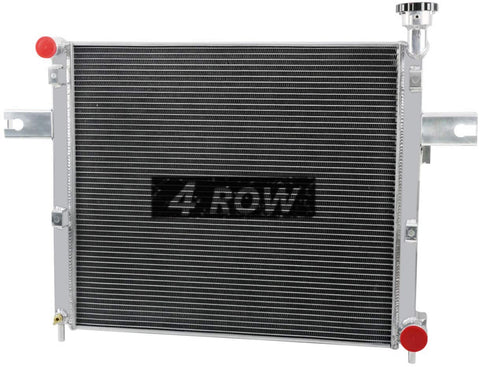 CoolingSky 62MM 4 Row Core Aluminum Radiator for 2006-2010 Commander 3.7 4.7丨1999-2010 Grand Cherokee 3.0L 3.7 4.7 6.1 V6 V8