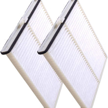 2 Pack White FD811 Cabin air filter for Mazda 3,6,CX-5, Replacement for CF11811,KD45-61-J6X