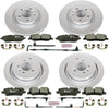 Power Stop ESK6048 Front & Rear Euro-Stop Brake Kit L& Rover