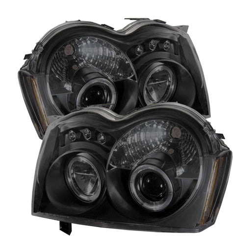 Spyder Auto 5078551 LED Halo Projector Headlights Black/Smoked