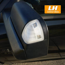HERCOO LED Turn Signal Light Side Mirror Amber Lamps Left Tow Light Clear Lens for 68302828AA 68302829AA Compatible with 2010-2018 Dodge Ram 1500 2500 3500 4500 5500