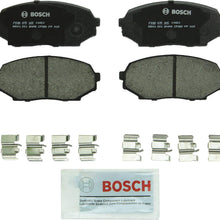 Bosch BP525 QuietCast Premium Semi-Metallic Disc Brake Pad Set For 1990-1993 Mazda Miata; Front