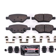 Power Stop Z23-1033, Z23 Evolution Sport Carbon-Fiber Ceramic Rear Brake Pads