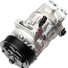 ECCPP AC Compressor with Clutch Replacement for CO 29072C 2013-2015 for Nissan Tsuru1.6L for Nissan Sentra 1.8L