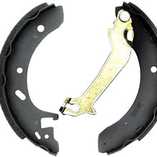 ACDelco 14696B Advantage Bonded Rear Brake Shoe Set with Lever