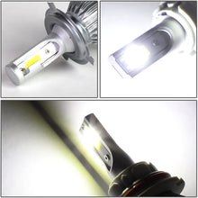 DNA Motoring HID-LED-LB-FAN-H4-HL Pair of LED Light Bulbs with Cooling Fan